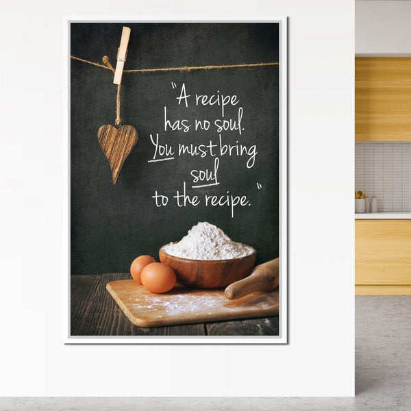 Kitchen Quote | NicheCanvas