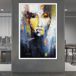Martini Portrait - NicheCanvas