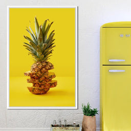 Sliced Pineapple - NicheCanvas