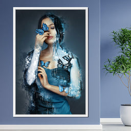 Butterfly Angel - Johanjjf - NicheCanvas