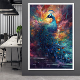 Sacred Peacock - NicheCanvas