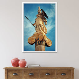 Athena Statue in Athens - NicheCanvas