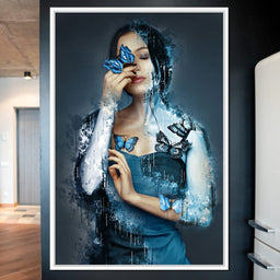 Butterfly Angel - Johanjjf - NicheCanvas