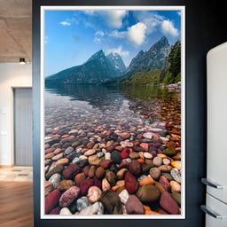 Colored Pebbles - Lucas Moore - NicheCanvas