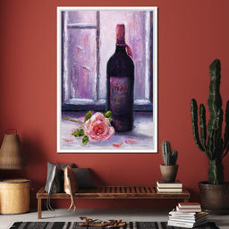 Wine & Roses - NicheCanvas