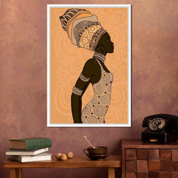 African Lady - NicheCanvas