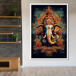 Tranquil Ganesha - NicheCanvas