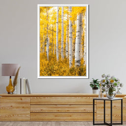 Yellow Forest - Colorado - Lucas Moore - NicheCanvas