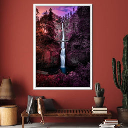 Colorful Falls - Lucas Moore - NicheCanvas