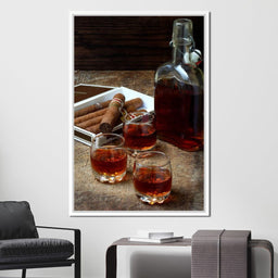 Cigars & Cognac - NicheCanvas