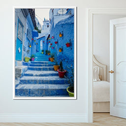 Chefchaouen - Blue village in Morocco - NicheCanvas