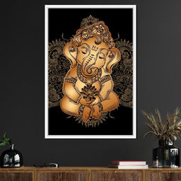 Baby Ganesh - NicheCanvas