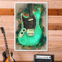 Kurt Cobain's Guitar - Abraham Szomor - NicheCanvas