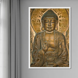 Buddhist Mural - NicheCanvas