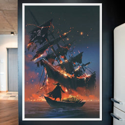 Stealing The Treasure - NicheCanvas