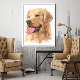 Golden Retriever - NicheCanvas