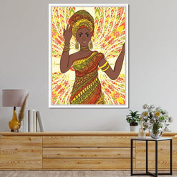 Beautiful Dancing Woman - NicheCanvas