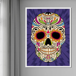 Mexican Skull - NicheCanvas