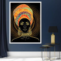 Colorful Turban - NicheCanvas