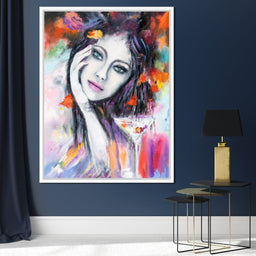 Martini Girl - NicheCanvas