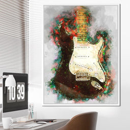 Eric Clapton's Guitar - Abraham Szomor - NicheCanvas