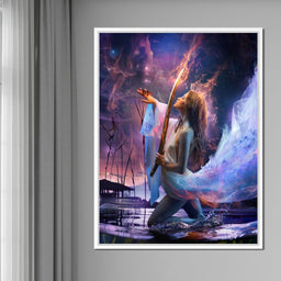 Fire Sword - NicheCanvas