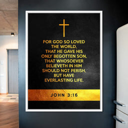 John 3:16 - ABConcepts - NicheCanvas