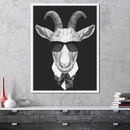 Dressed Up Goat - NicheCanvas