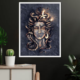 The Hindu God Shiva - NicheCanvas