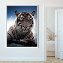 Tiger Moon - Zenzdesign - NicheCanvas