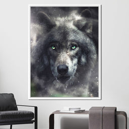 Midnight Wolf - Zenzdesign - NicheCanvas