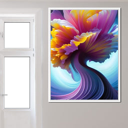 Flower Splash Art - Johanjjf - NicheCanvas