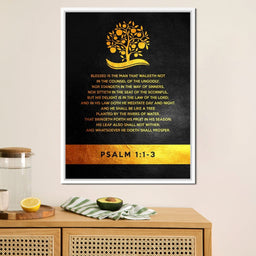 Psalm 1:1-3 - ABConcepts - NicheCanvas