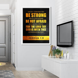 Joshua 1:9 - ABConcepts - NicheCanvas