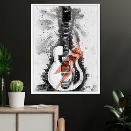 David Bowie's Guitar - Abraham Szomor - NicheCanvas