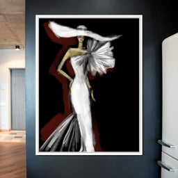 The White Dress - NicheCanvas