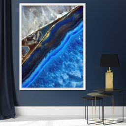 Blue Stone - NicheCanvas