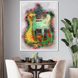 Jimmy Page's Guitar - Abraham Szomor - NicheCanvas
