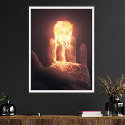 Holding the Sun - NicheCanvas