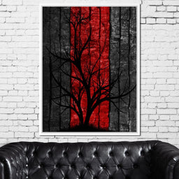 Silhouette Tree - Johanjjf - NicheCanvas