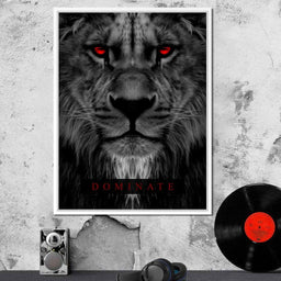 Dominate Lion - ABConcepts - NicheCanvas