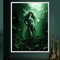 Huntress Siren - Milos Karanovic - NicheCanvas