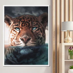 Leopard Underwater - Zenzdesign - NicheCanvas