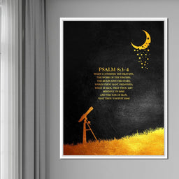 Psalm 8:1-4 - ABConcepts - NicheCanvas