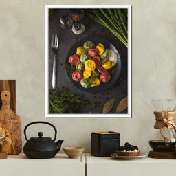 Plate of Pasta - NicheCanvas