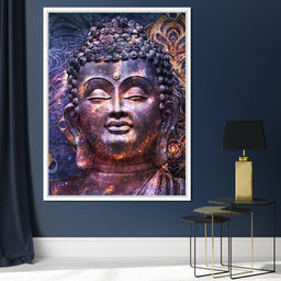 Blue Buddha - NicheCanvas