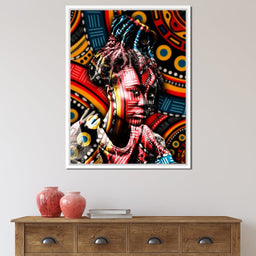 Colorful Portrait - Manuel Alejandro - NicheCanvas