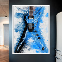 Dimebag Darrell's Guitar - Abraham Szomor - NicheCanvas
