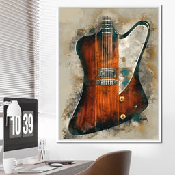 Eric Clapton's Electric Guitar - Abraham Szomor - NicheCanvas