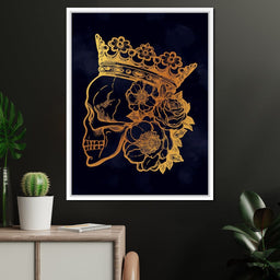 Skull Crown - NicheCanvas